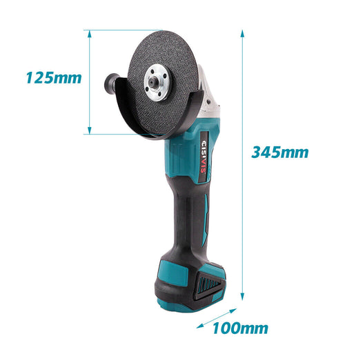125mm Angle Grinder, Cordless Cut-off Grinder, Grinding Machine, Flex With 21V 2batteries